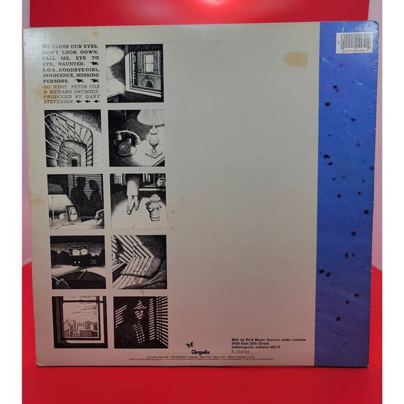 Go West Self-Titled Vinyl Record LP Debut Pop Rock 1985 - Picture 2 of 6